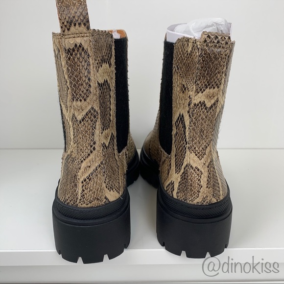 LUCKY BRAND Ellerey Lug Leather Bootie Boot - Picture 11 of 17